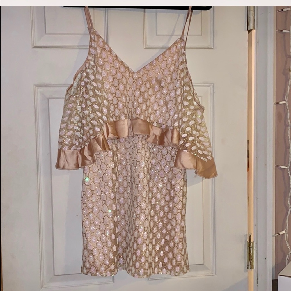 Sunset sparkle dress